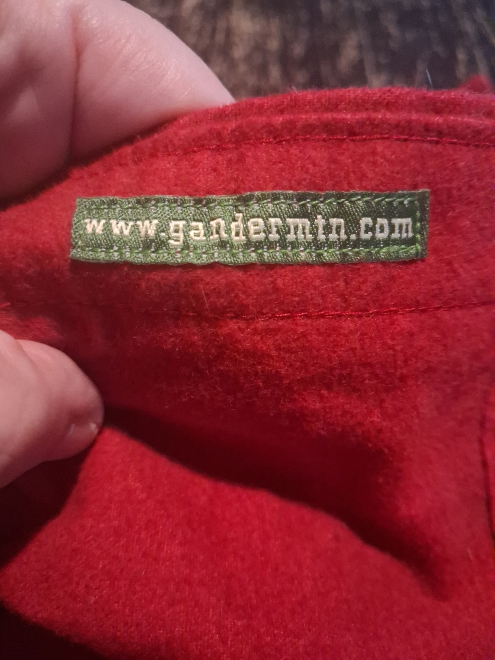 Gander Mountain Men's Red Button-Down Casual Shirt